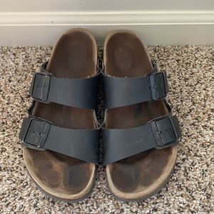 Birkenstock Arizona Black Birko-Flor